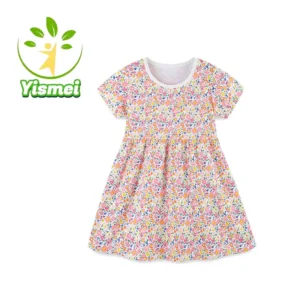 Fashionable floral children's dress